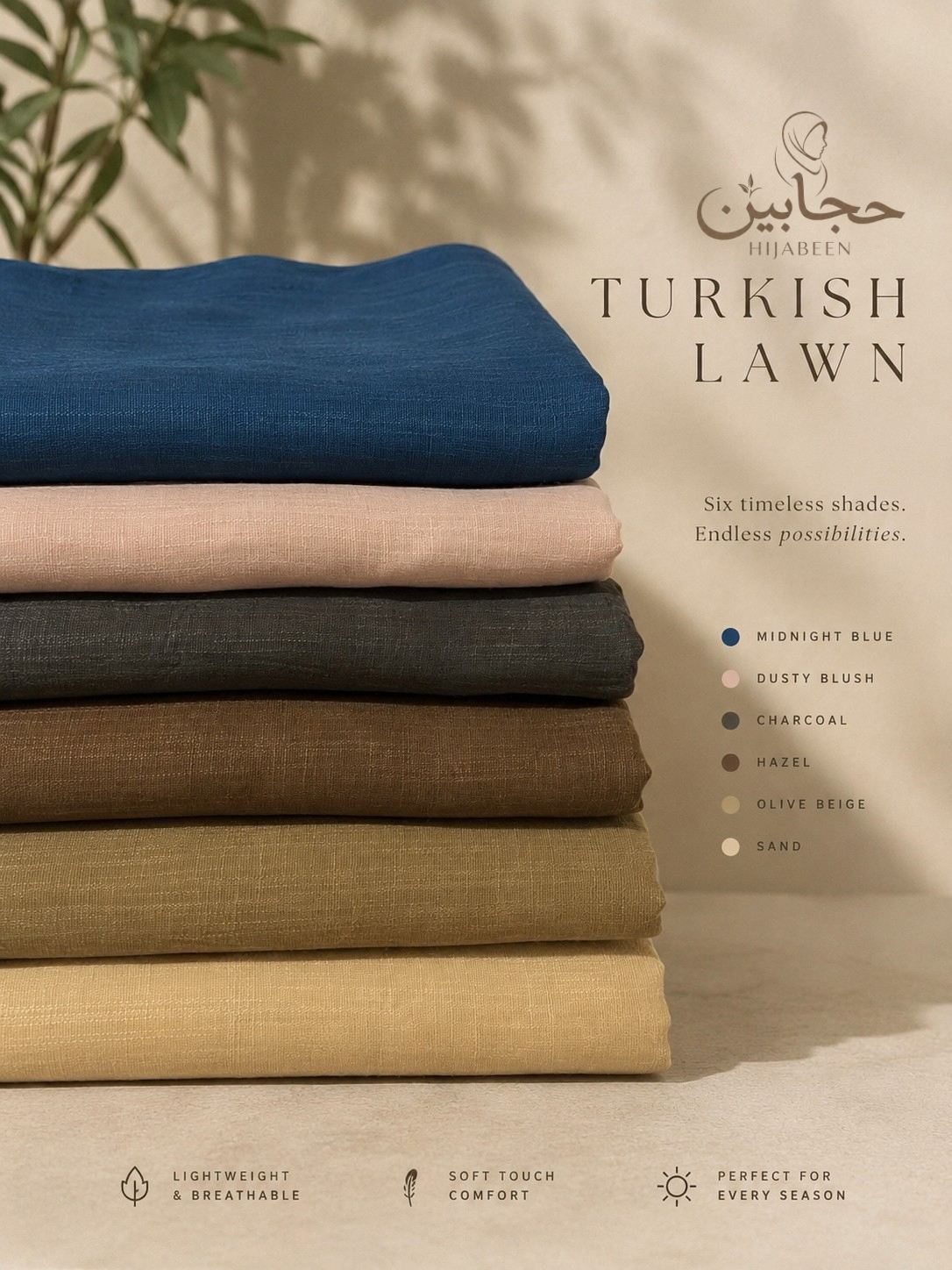 Turkish Lawn Grace Hijab